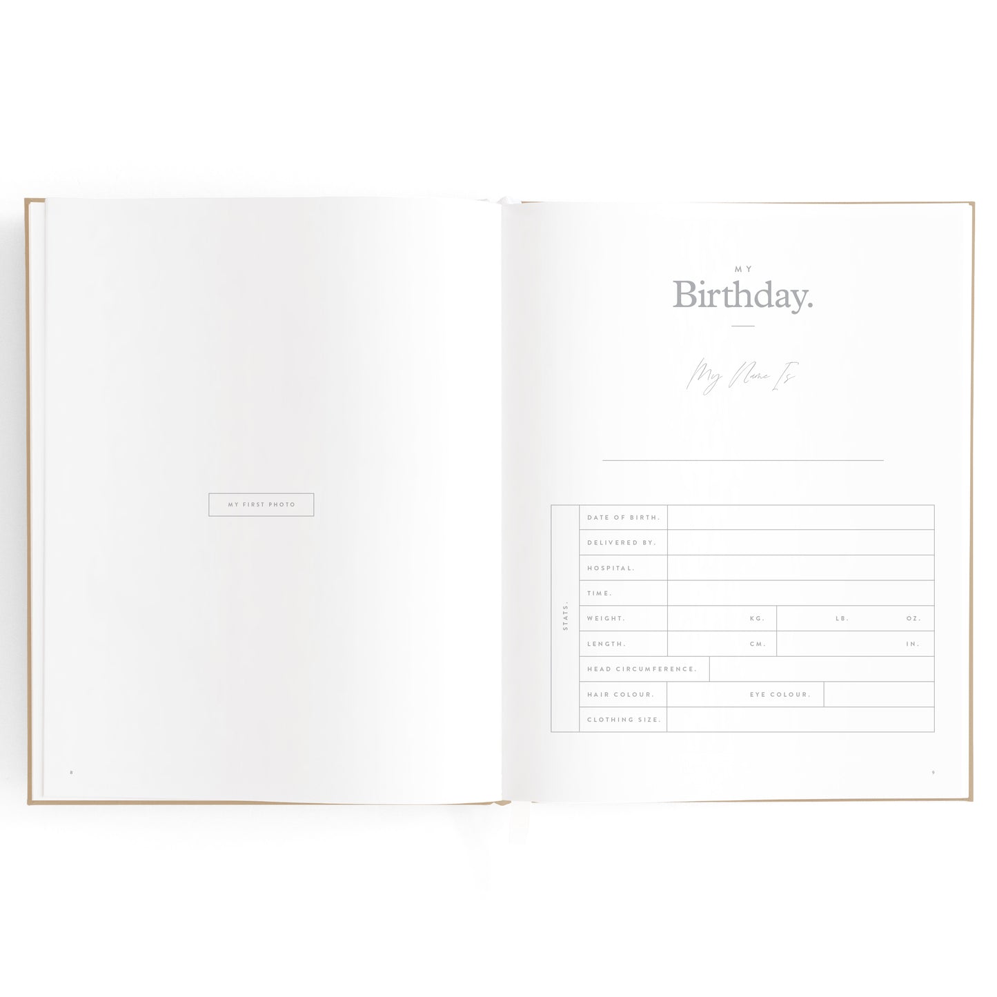 Baby Book - Biscuit
