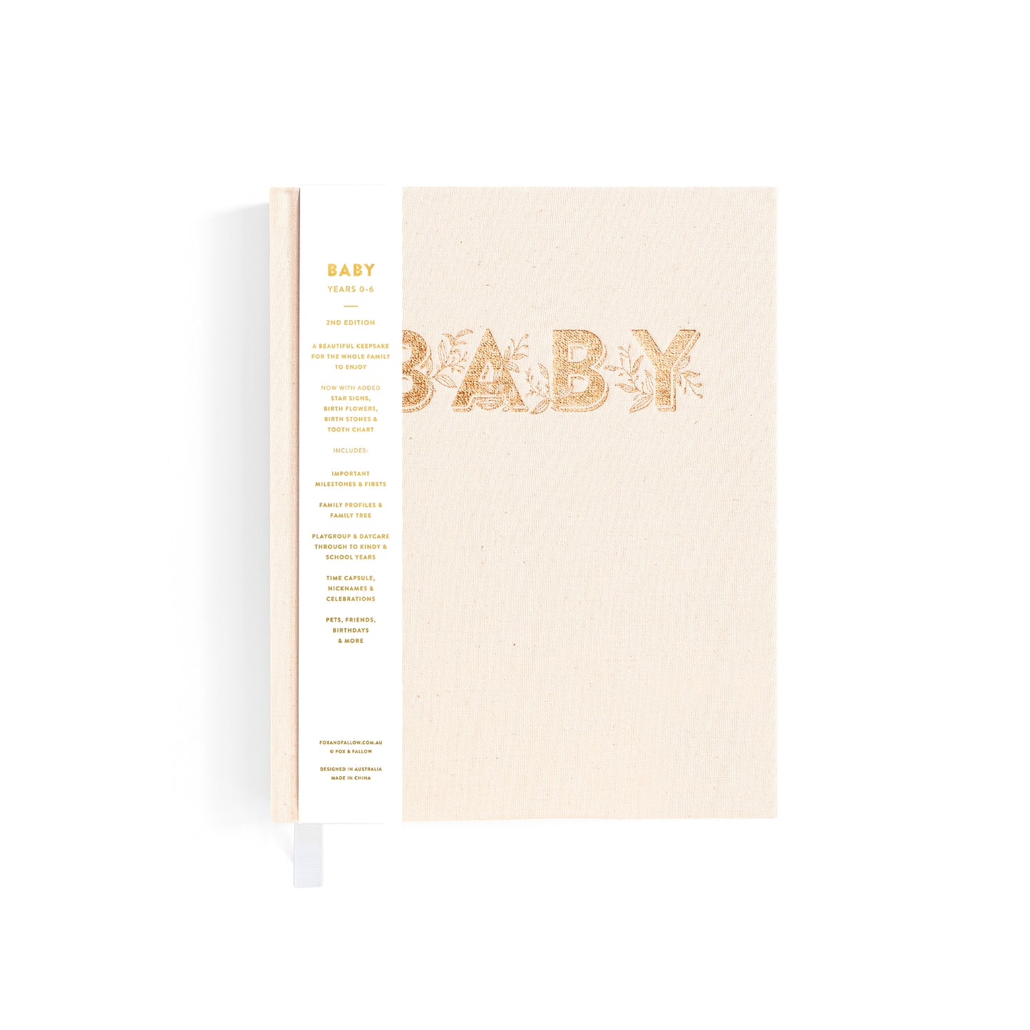 Mini Baby Book Oatmeal