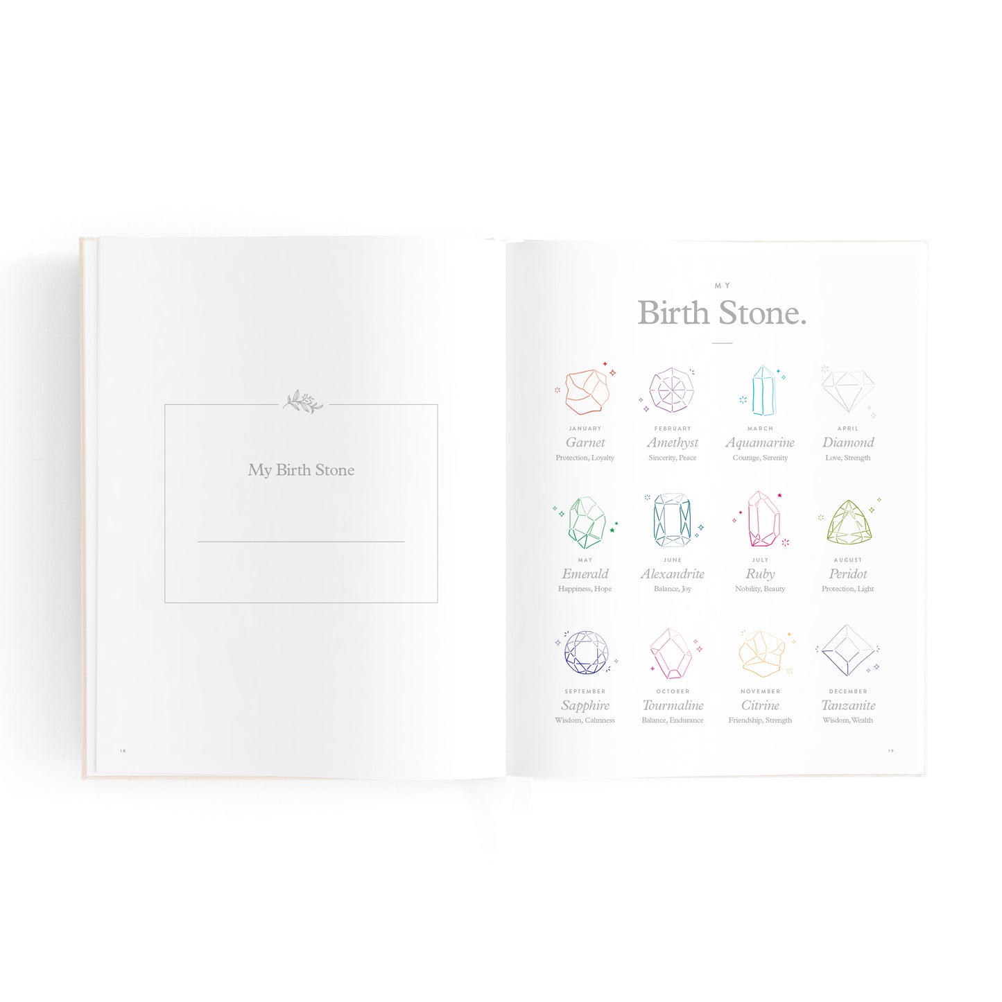 Mini Baby Book Oatmeal