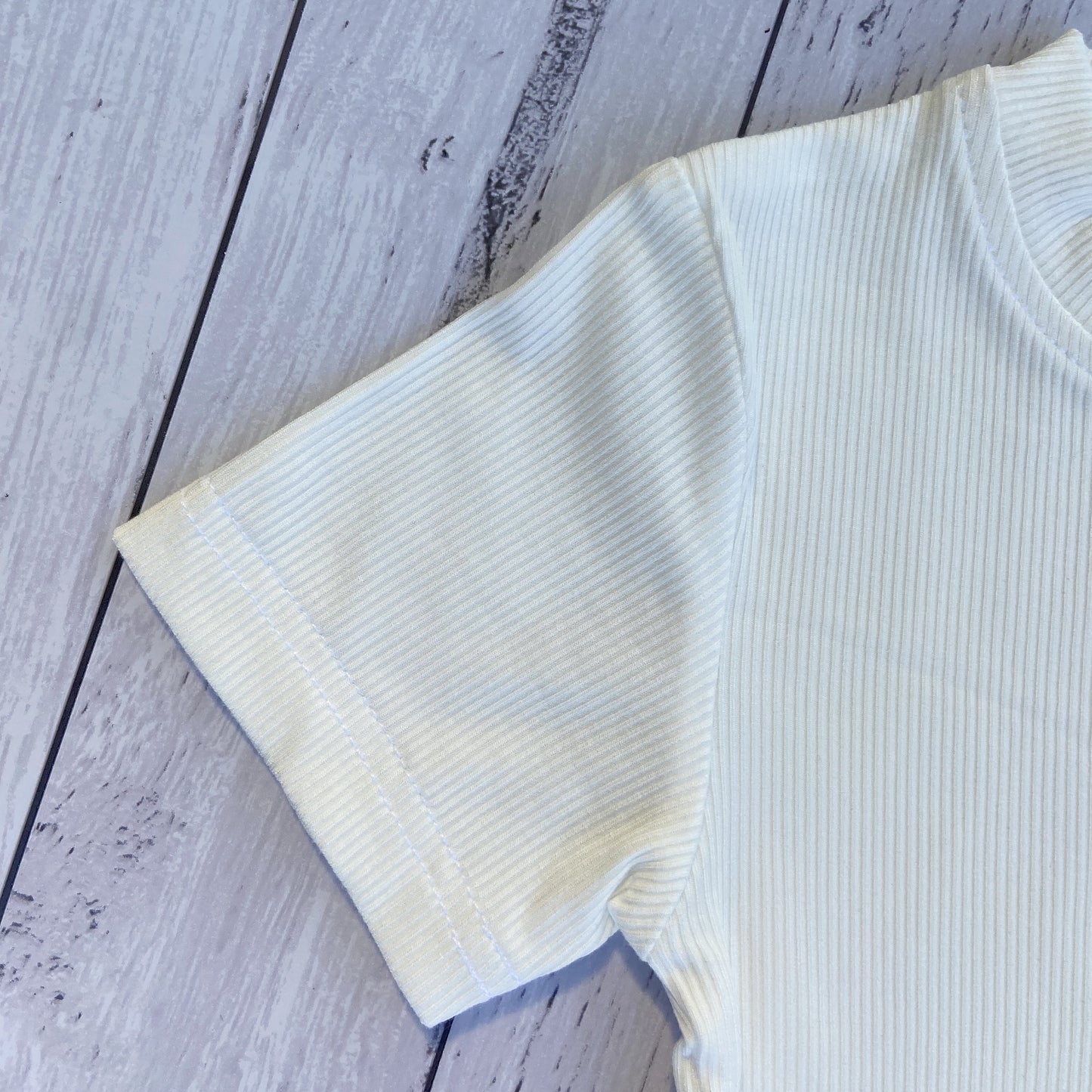 Angus S/Sleve Bodysuit - Ghost Gum