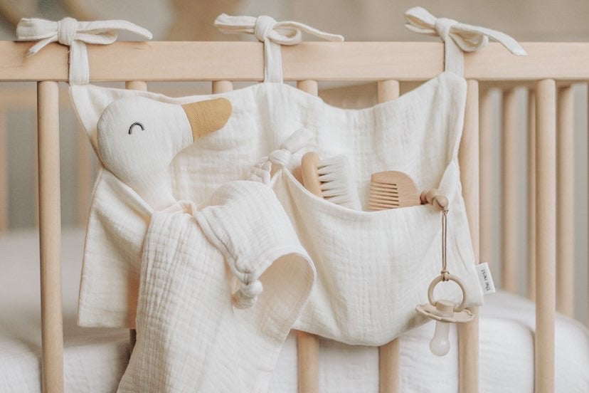 Cot Storage Pocket - Buttermilk