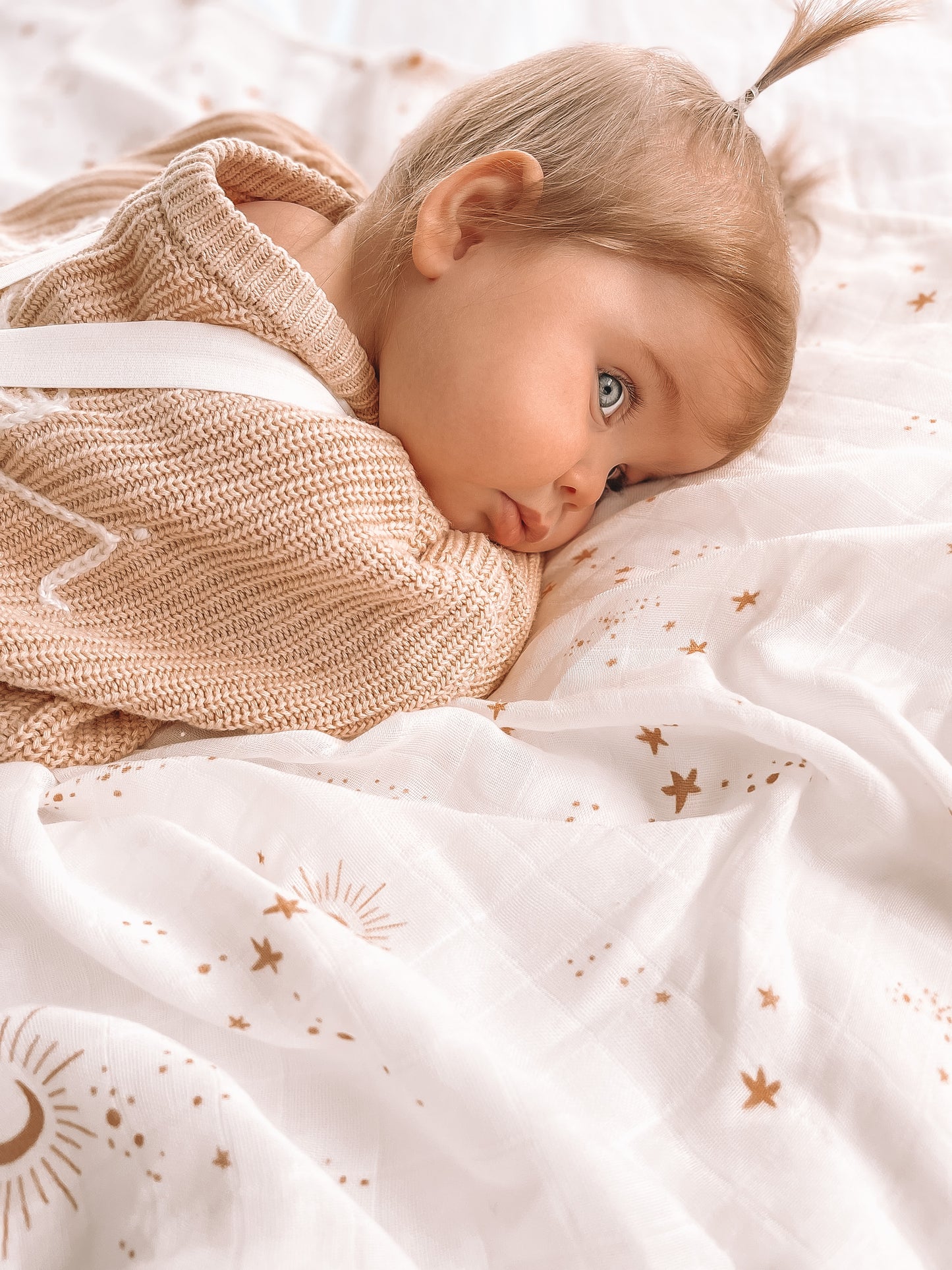 Constellation Organic Muslin Wrap Swaddle