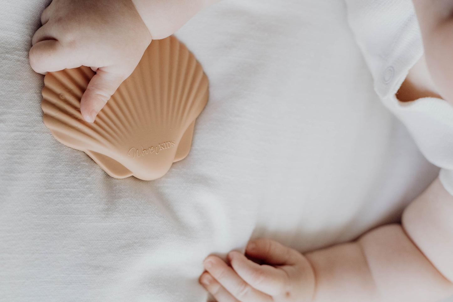 Silicone Teether - Nude Shell