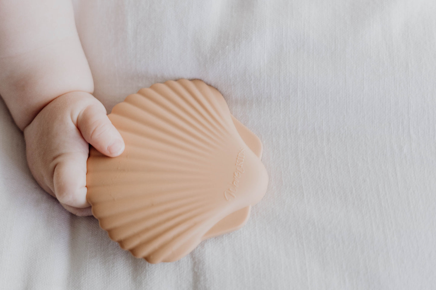 Silicone Teether - Nude Shell
