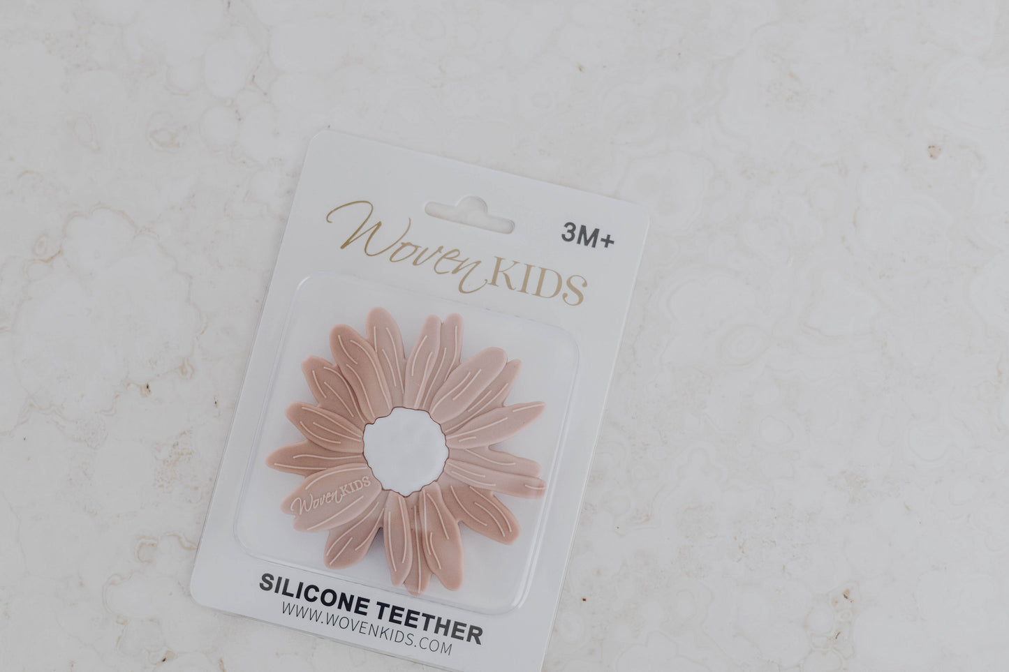 Silicone Teether - Blush Daisy