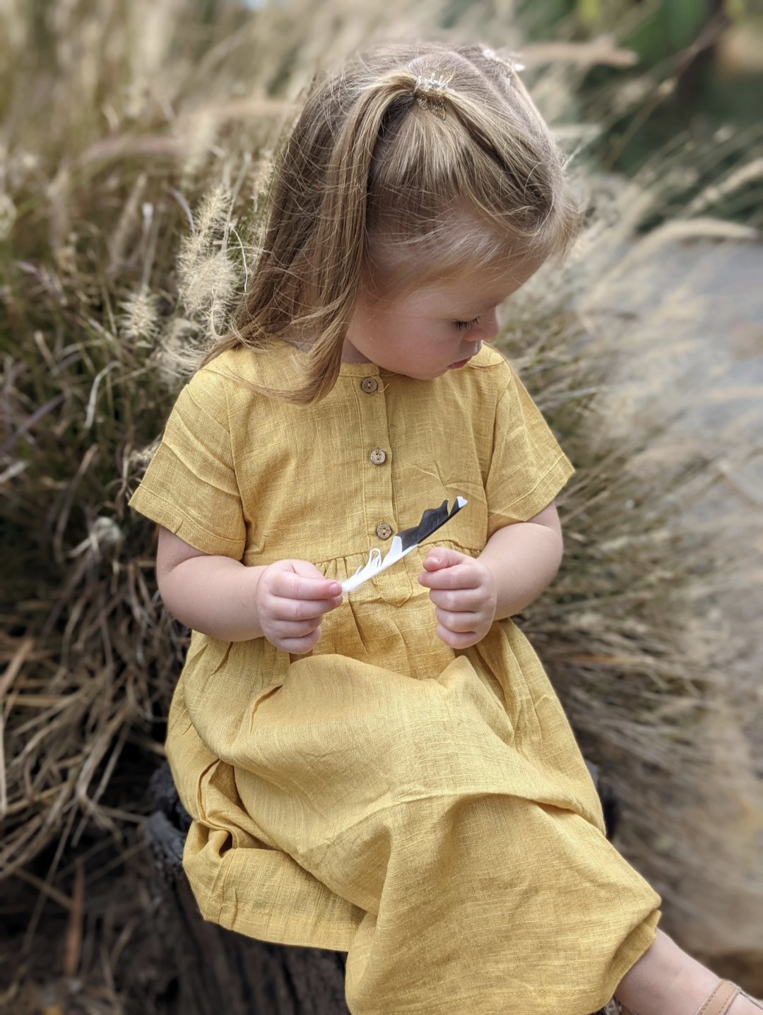 Mustard Sienna Dress by Sunday Skies
