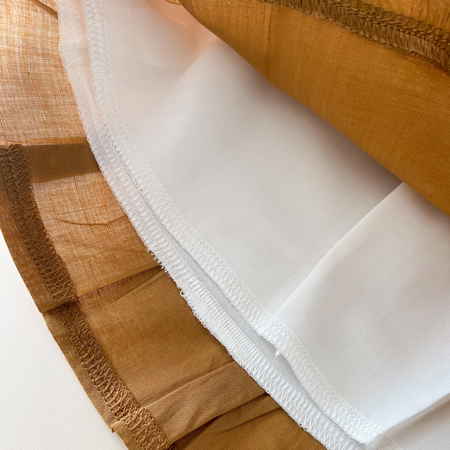 Blakely Pinafore - Hazelnut