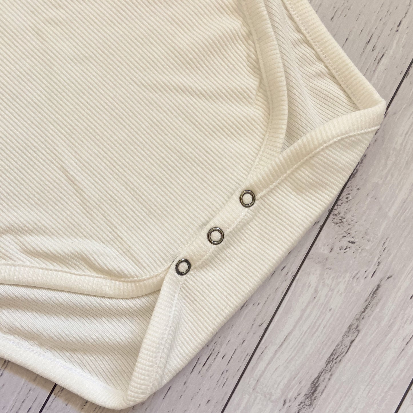 Brooklyn Ivory Ribbed Singlet/Suit