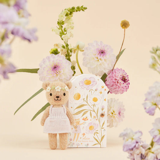 Tiny Olivia the honey bear