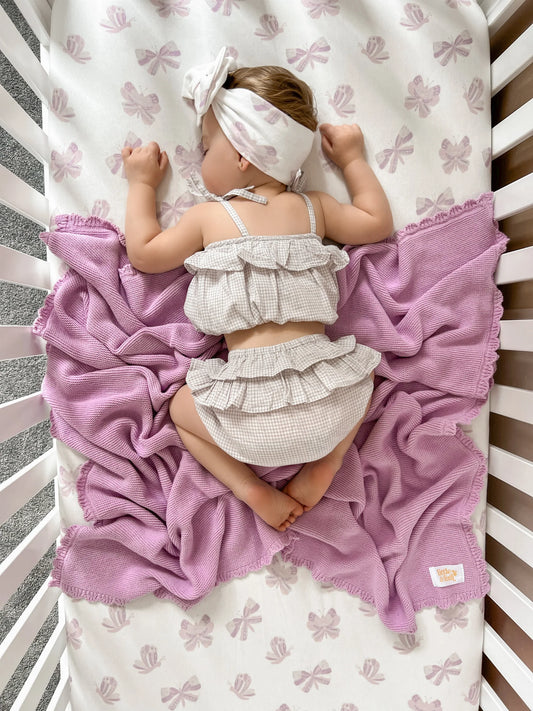 Cot Sheet - Butterflies