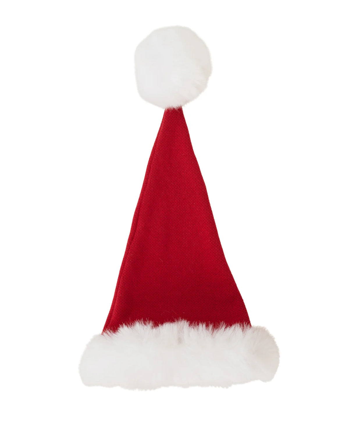 KNIT SANTA HAT | Rudolph Red