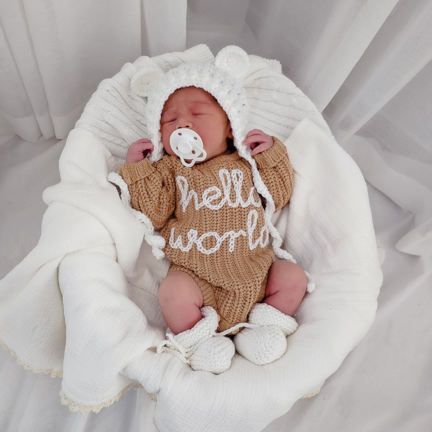 Embroidery Add On - "Hello World"