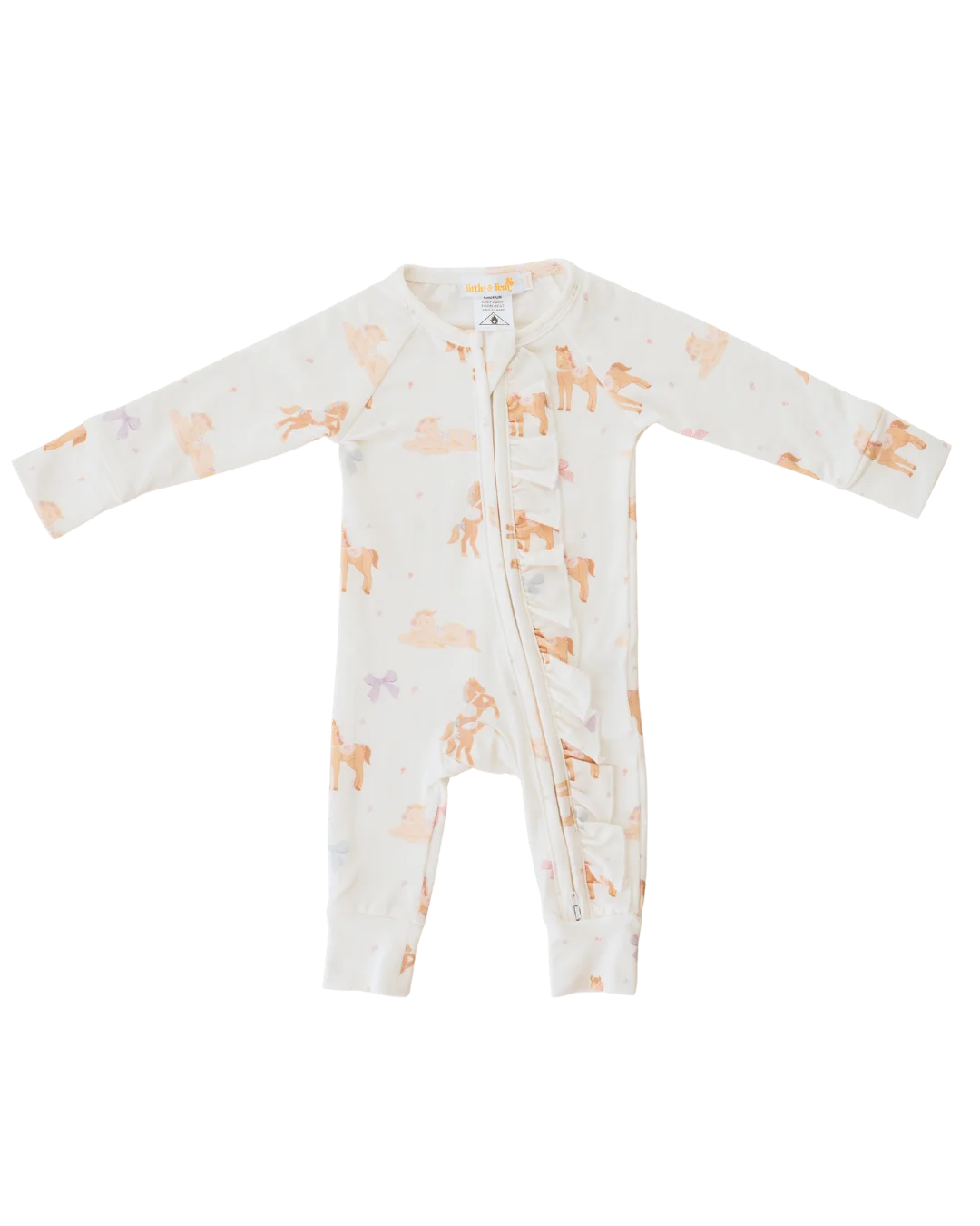 FRILL ZIP ROMPER | Pony Club
