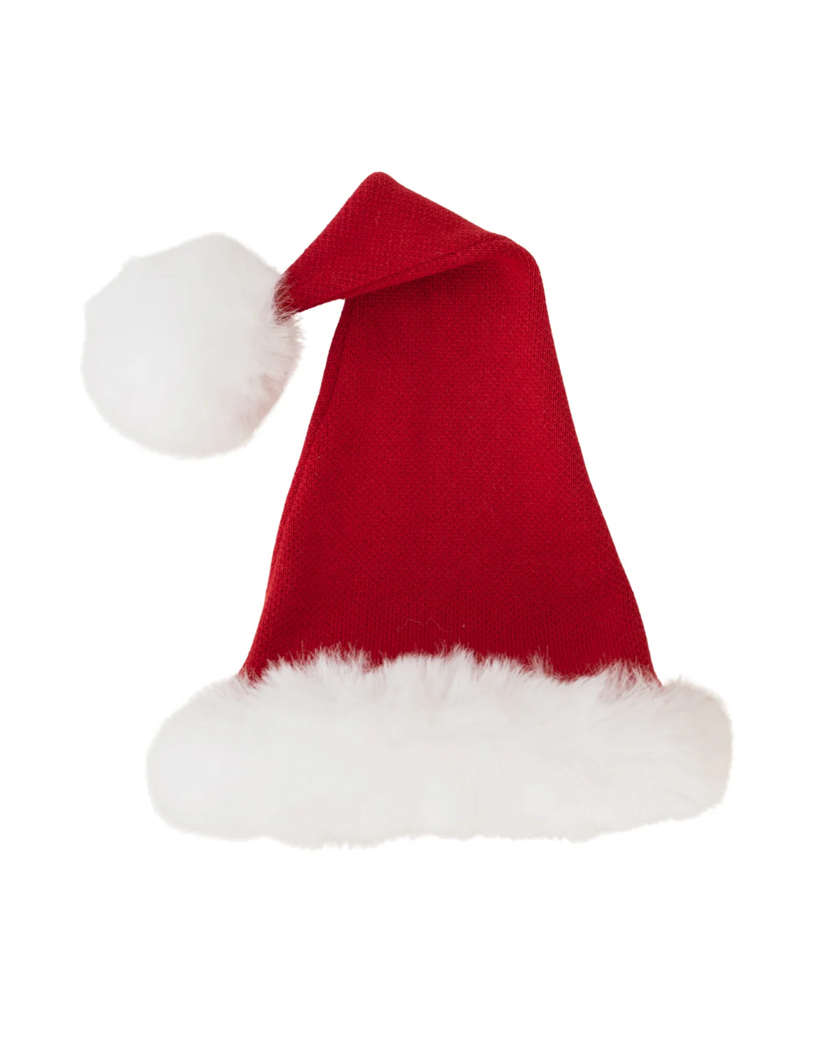 KNIT SANTA HAT | Rudolph Red