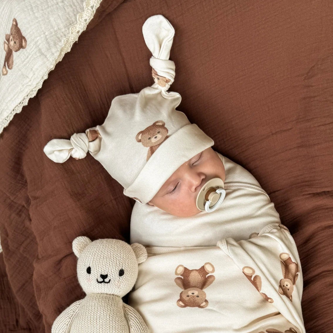 Double Knot Beanie - Teddies