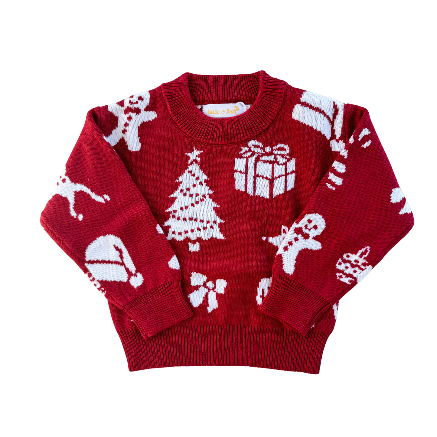 Knit Jumper - Heirloom Christmas Rudolph