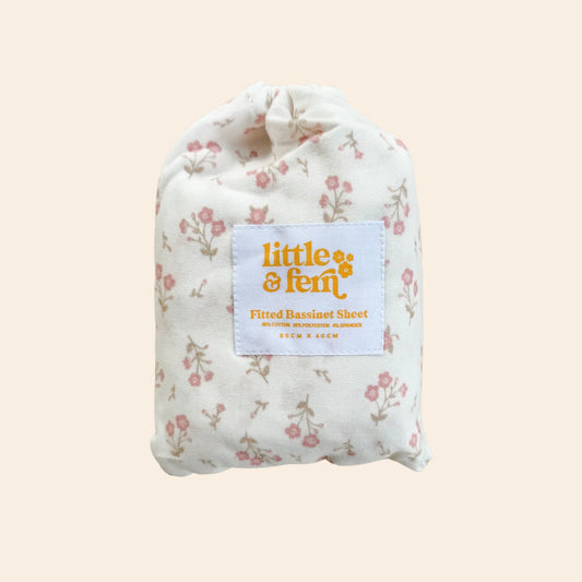 BASSINET SHEET | Paisley Peony