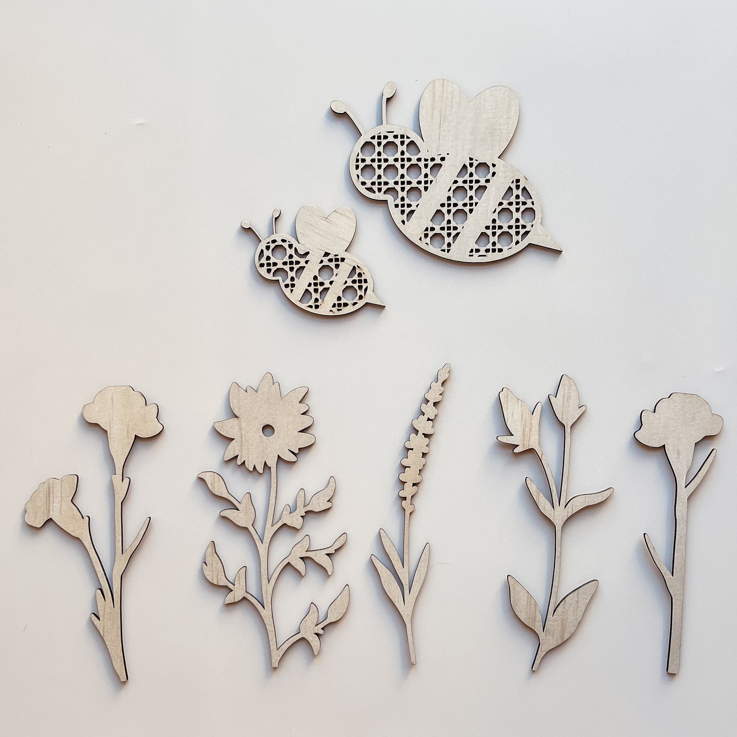 Wooden Wall Decors - Wildflowers