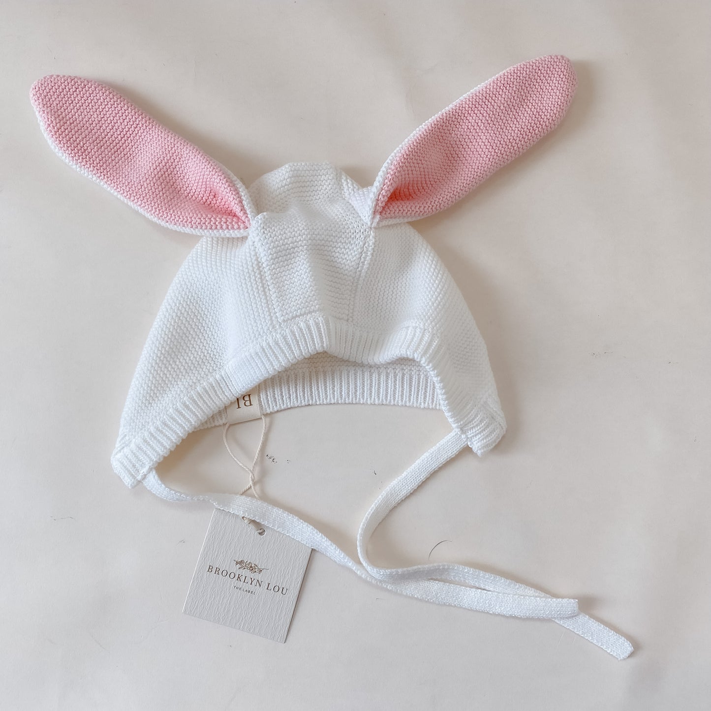Little Bunny Bonnet - Milk