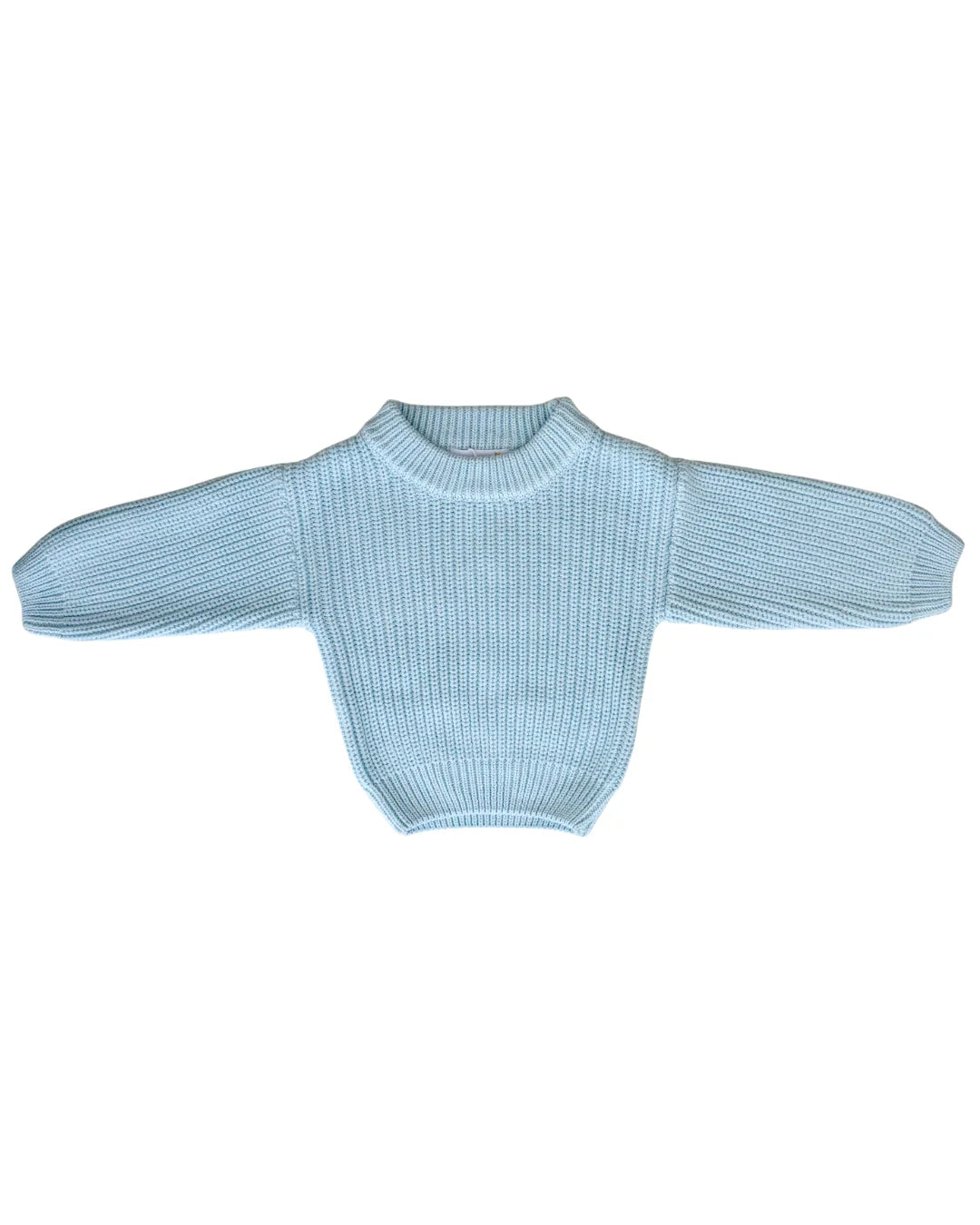 CHUNKY KNIT JUMPER | Sky Blue