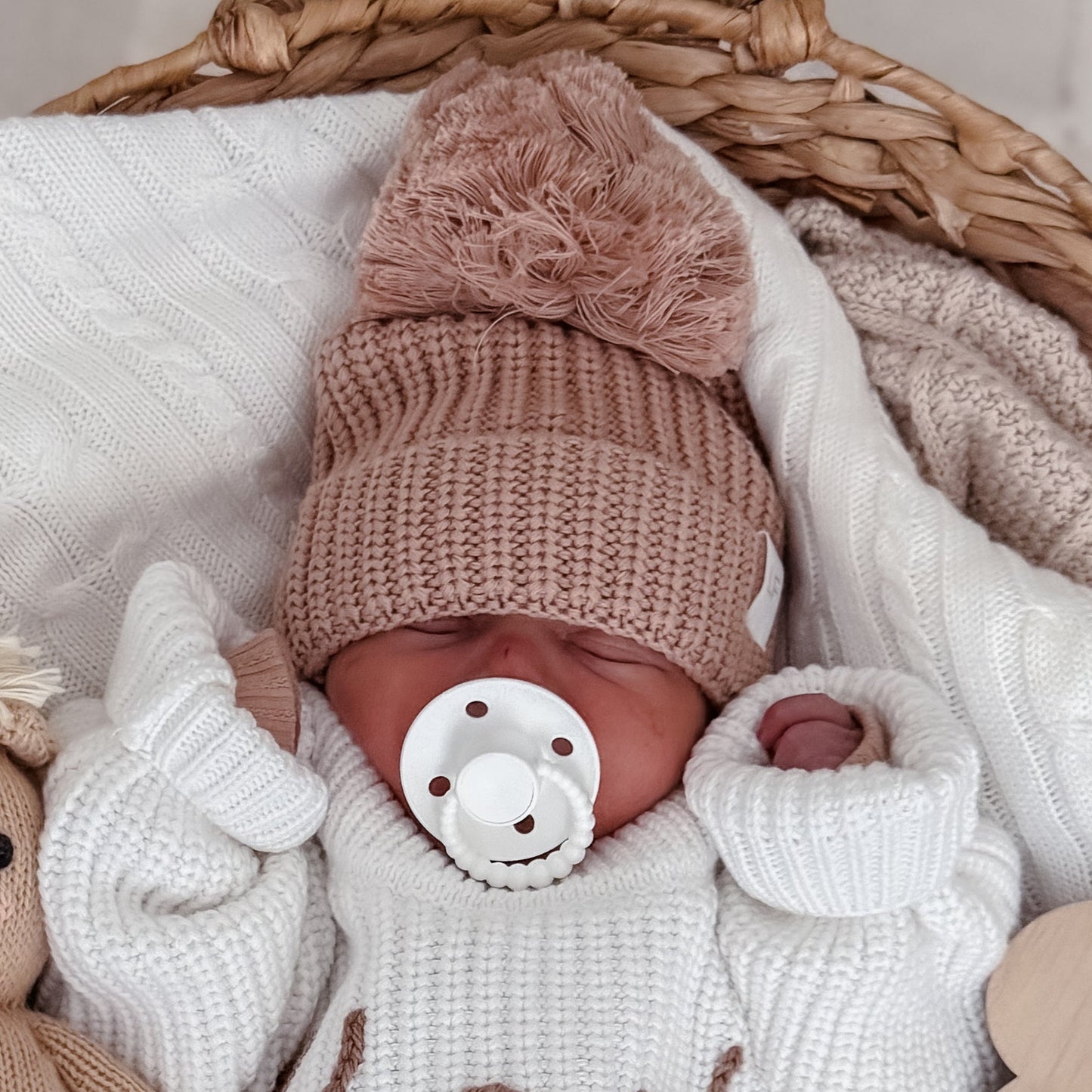 Personalised Chunky Knit Jumper - Milk