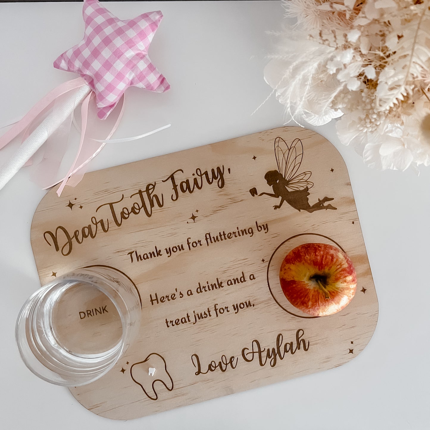 Tooth Fairy Treat Tray - Personalised option