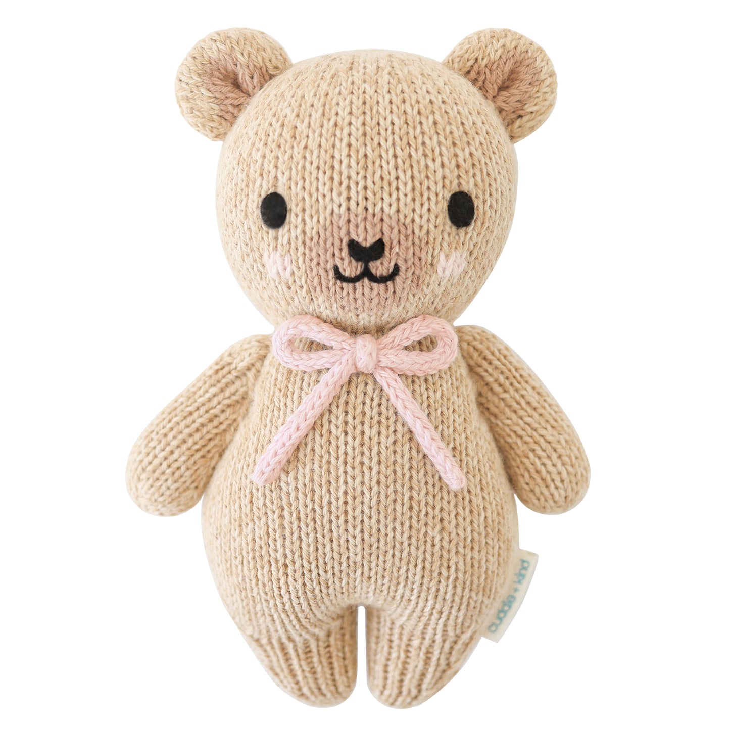 Baby honey bear (pink bow)