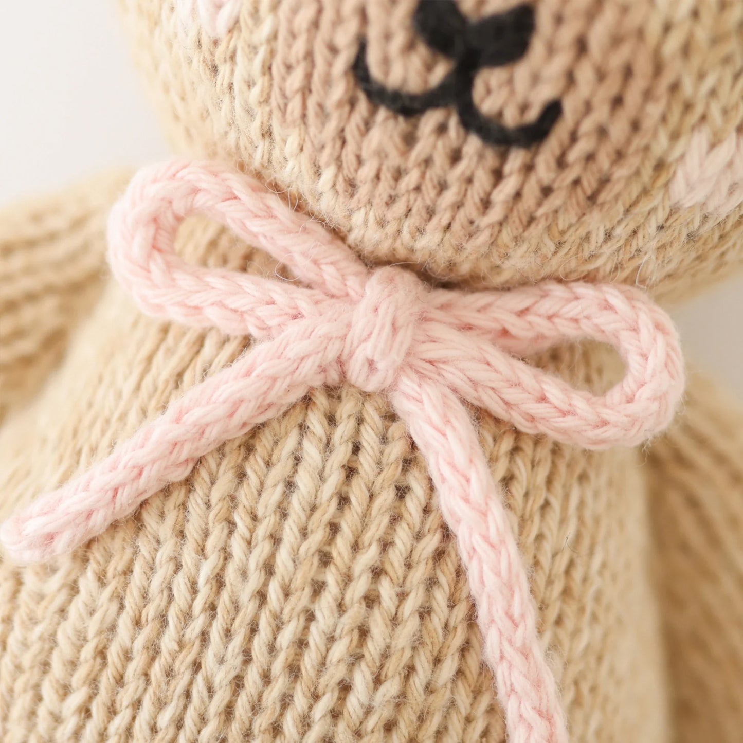 Baby honey bear (pink bow)