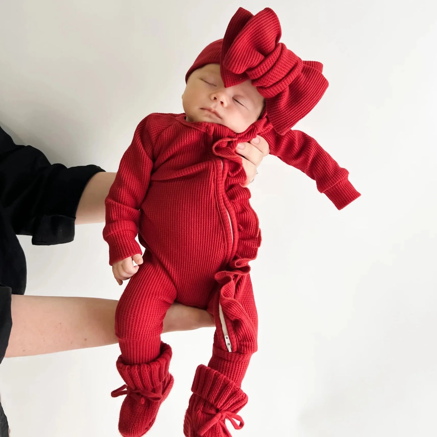 Oversized Topknot - Rudolph Waffle