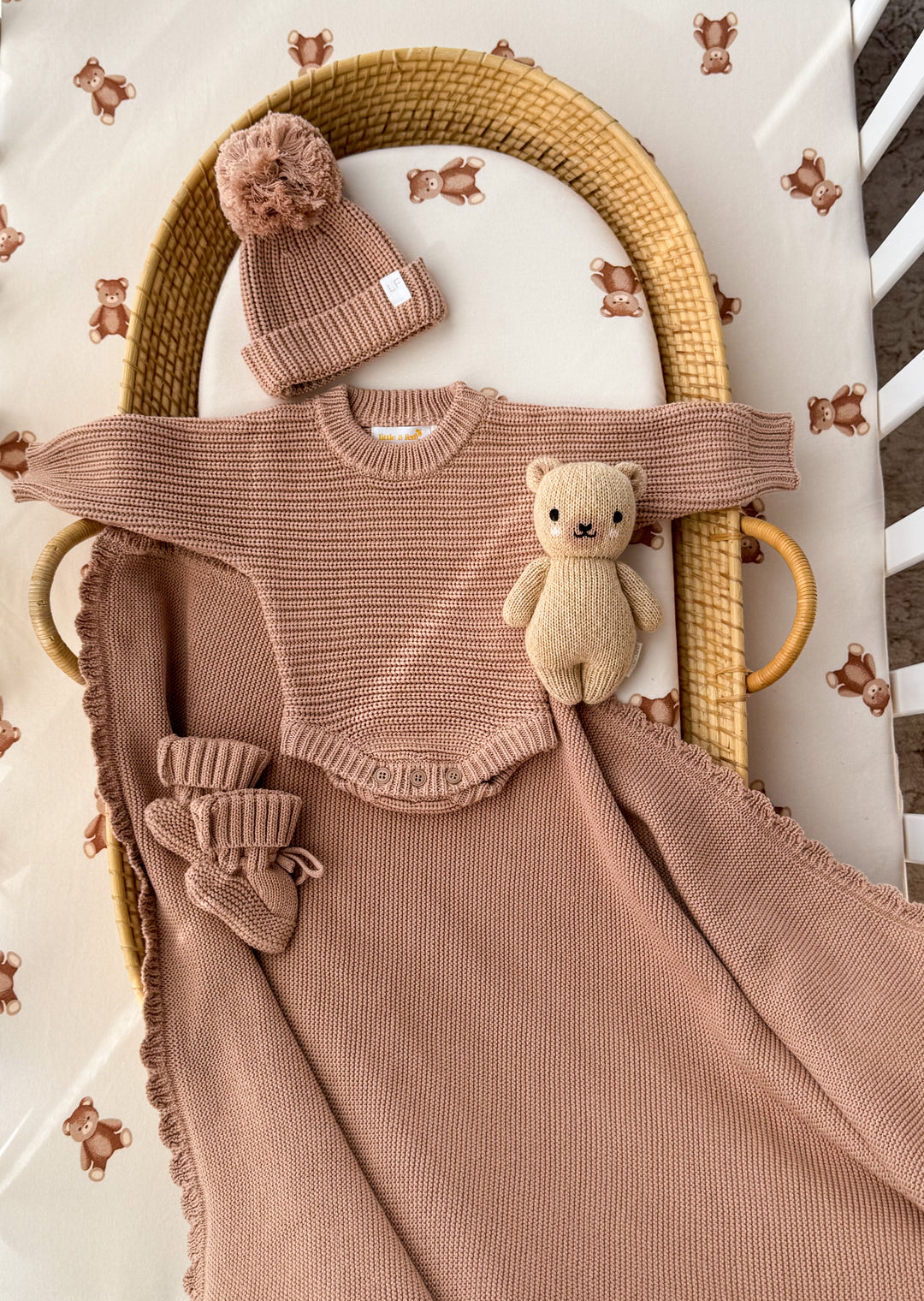 Chunky Knit Romper | Teddy