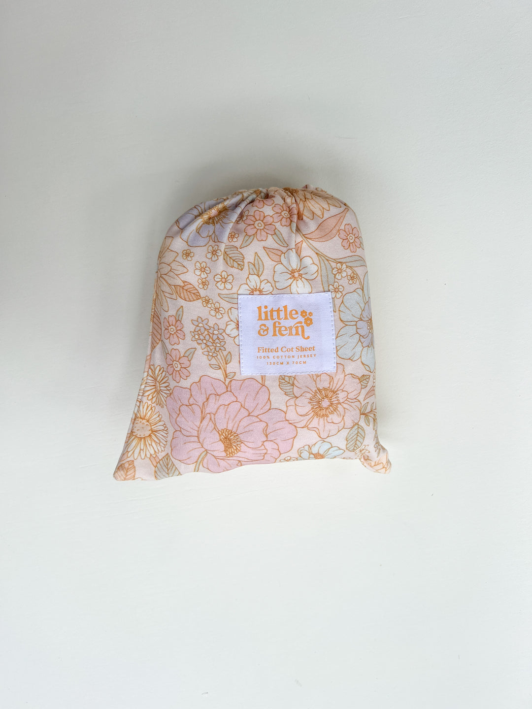 Cot Sheet | Pastel Bloom