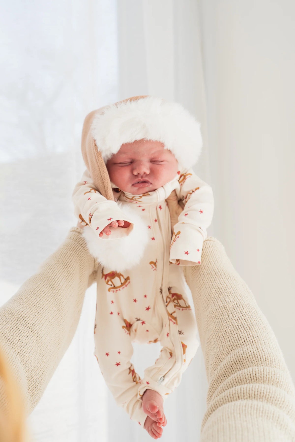 KNIT SANTA HAT | Teddy