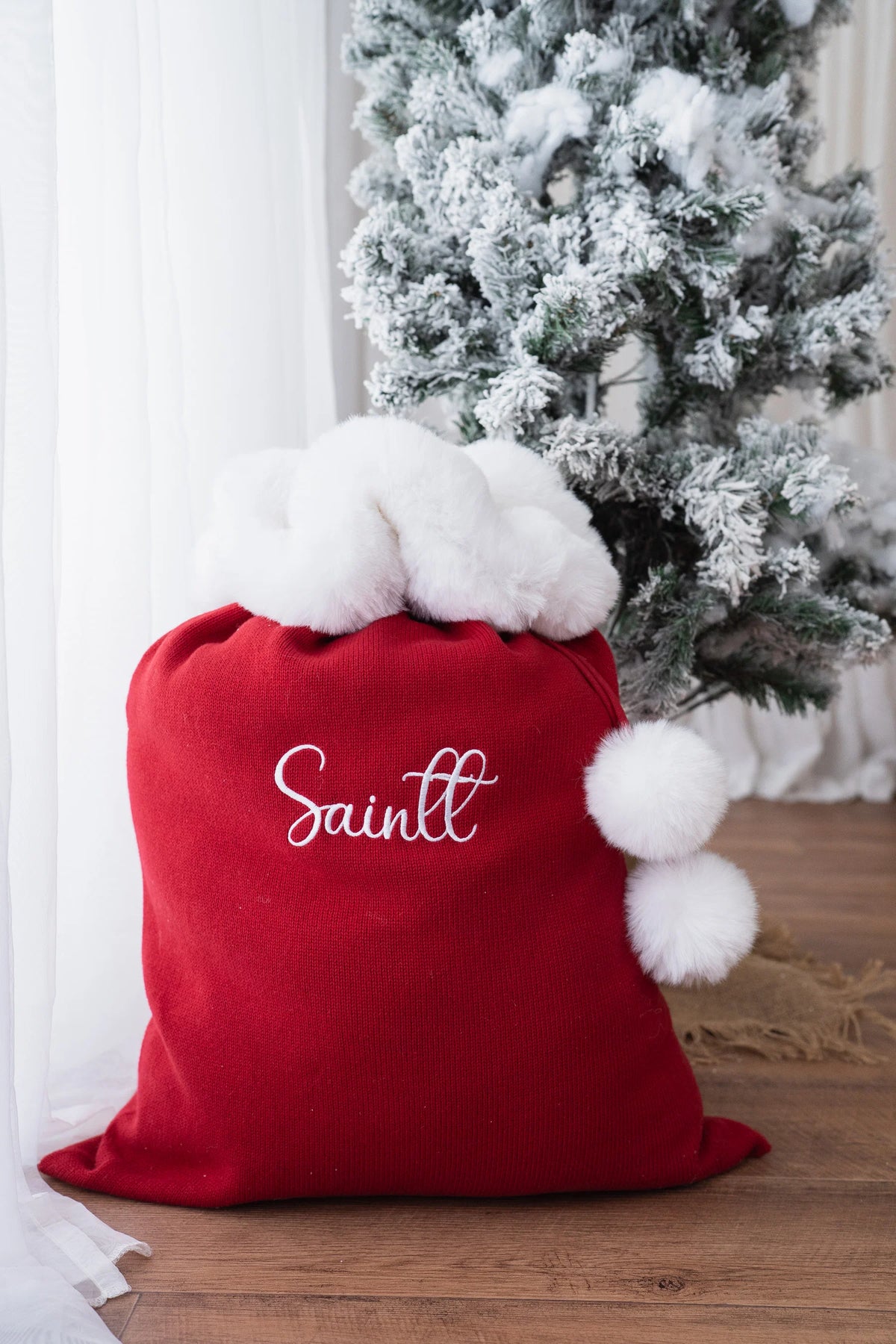 KNIT SANTA SACK | Rudolph