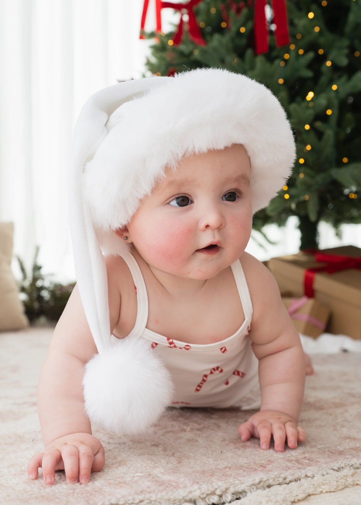 KNIT SANTA HAT | Snow