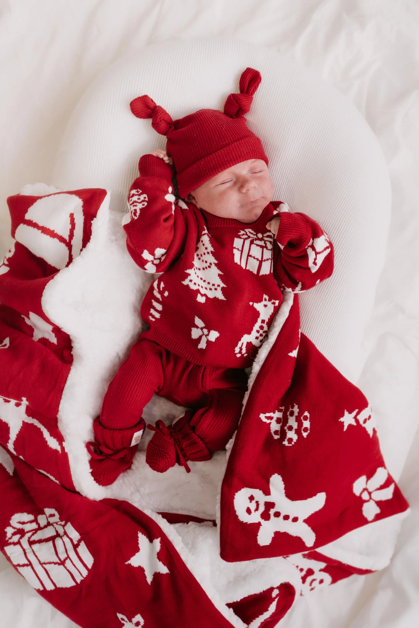 Knit Jumper - Heirloom Christmas Rudolph