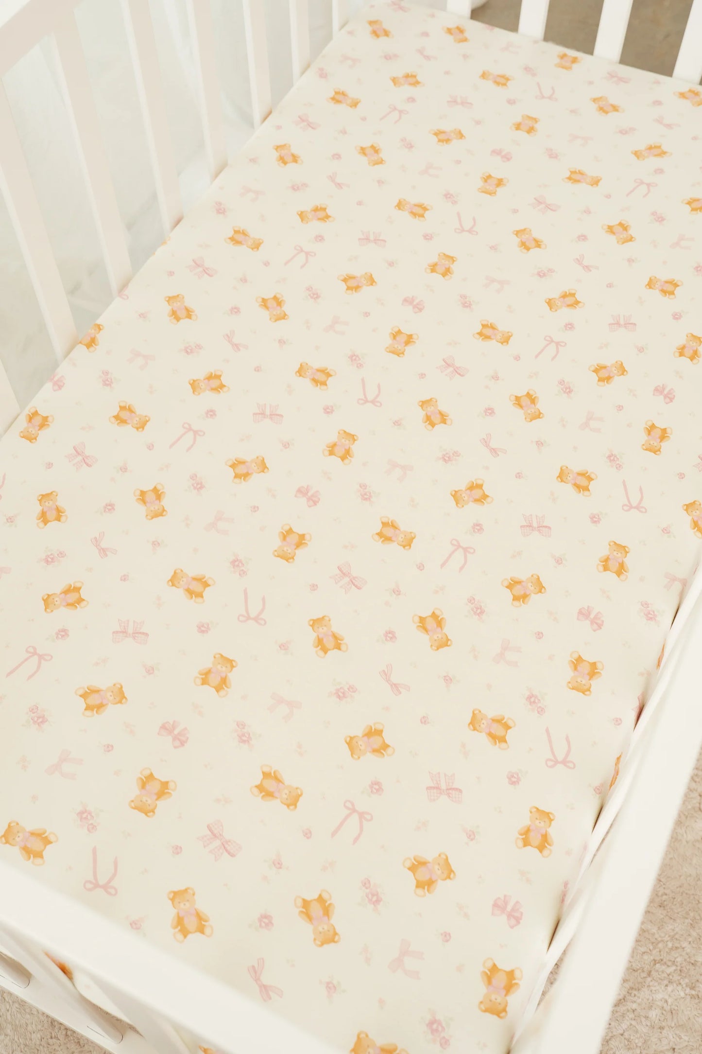 COT SHEET | PINK TEDDIES