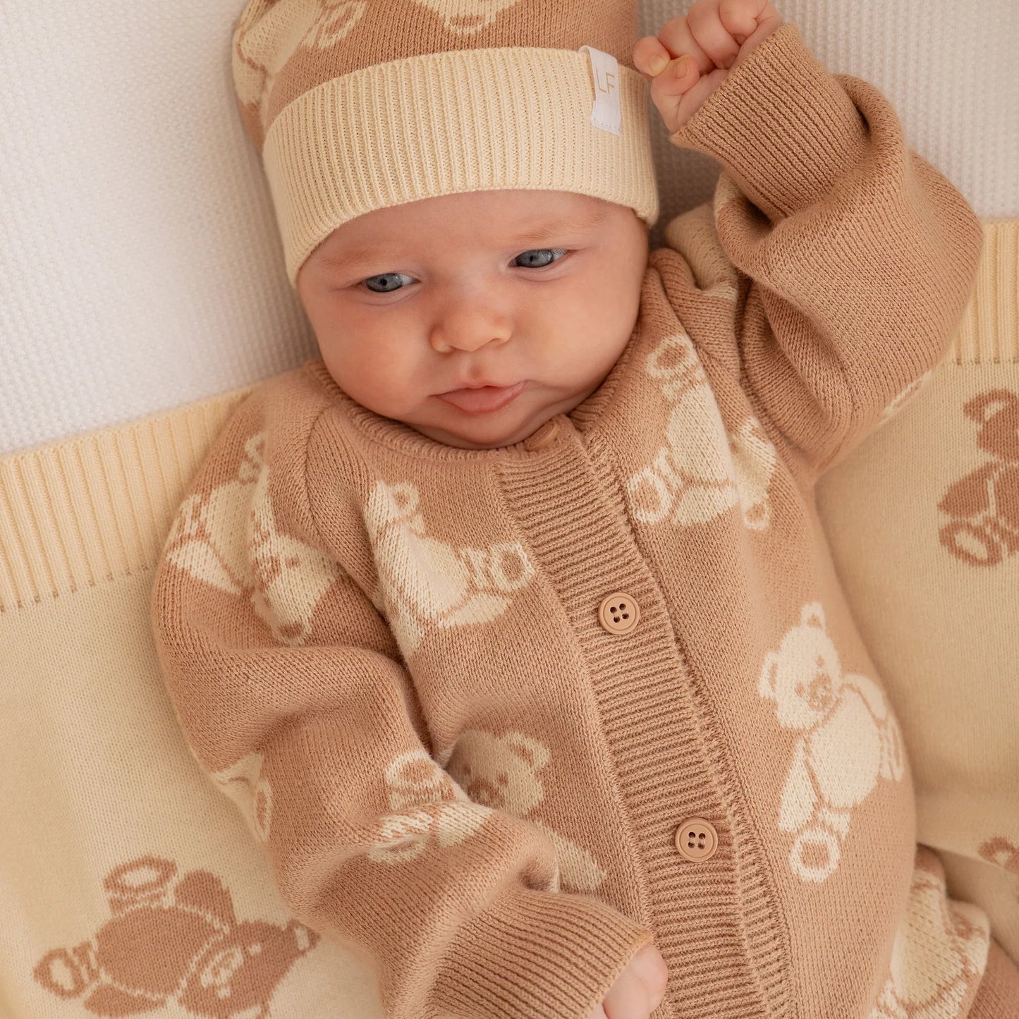 CLASSIC KNIT ROMPER | Teddies