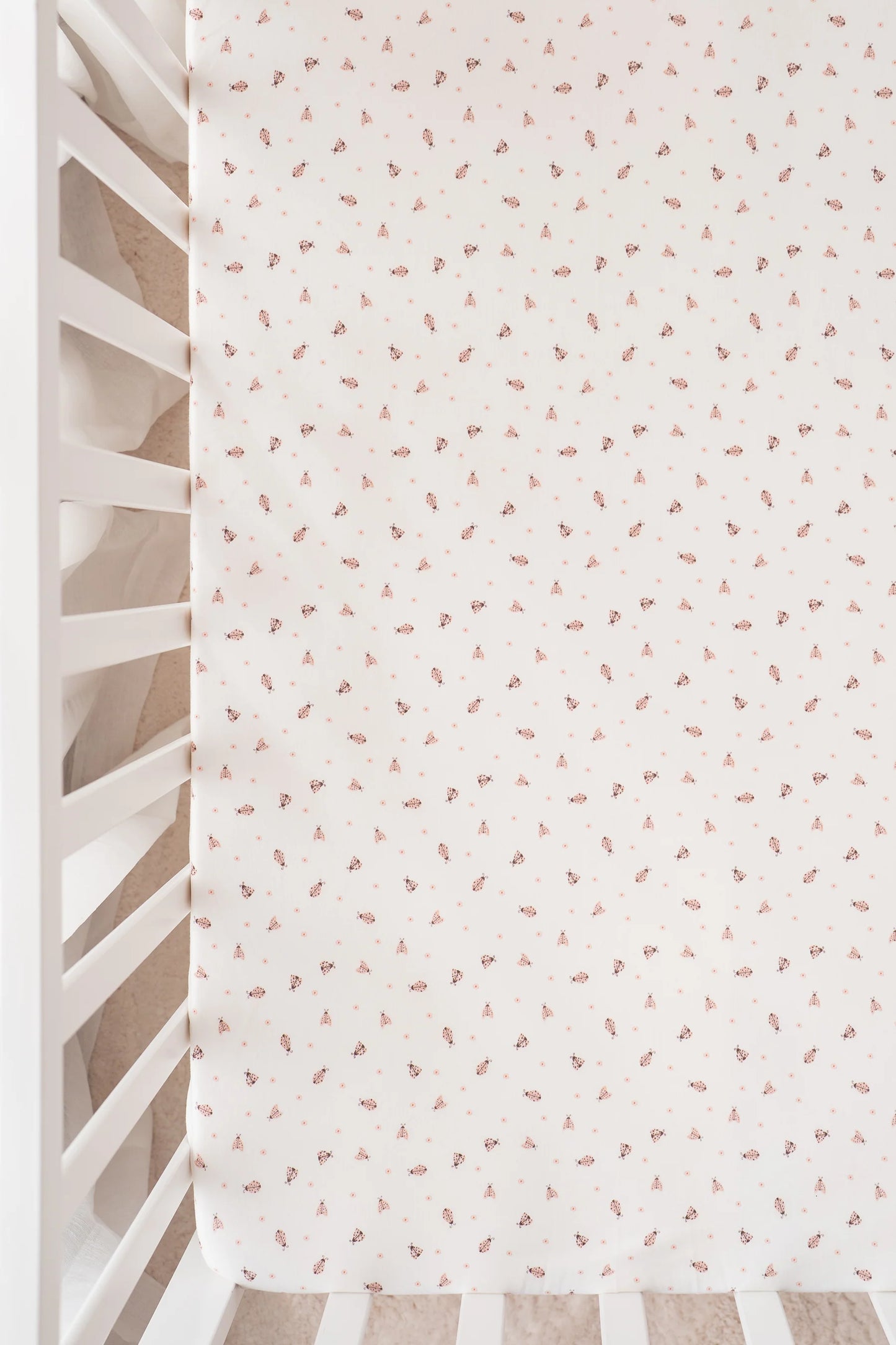 COT SHEET | Pink Ladybug