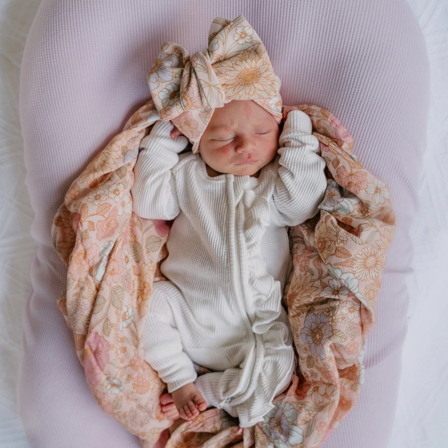 FRILL ZIP ROMPER | Milk Waffle