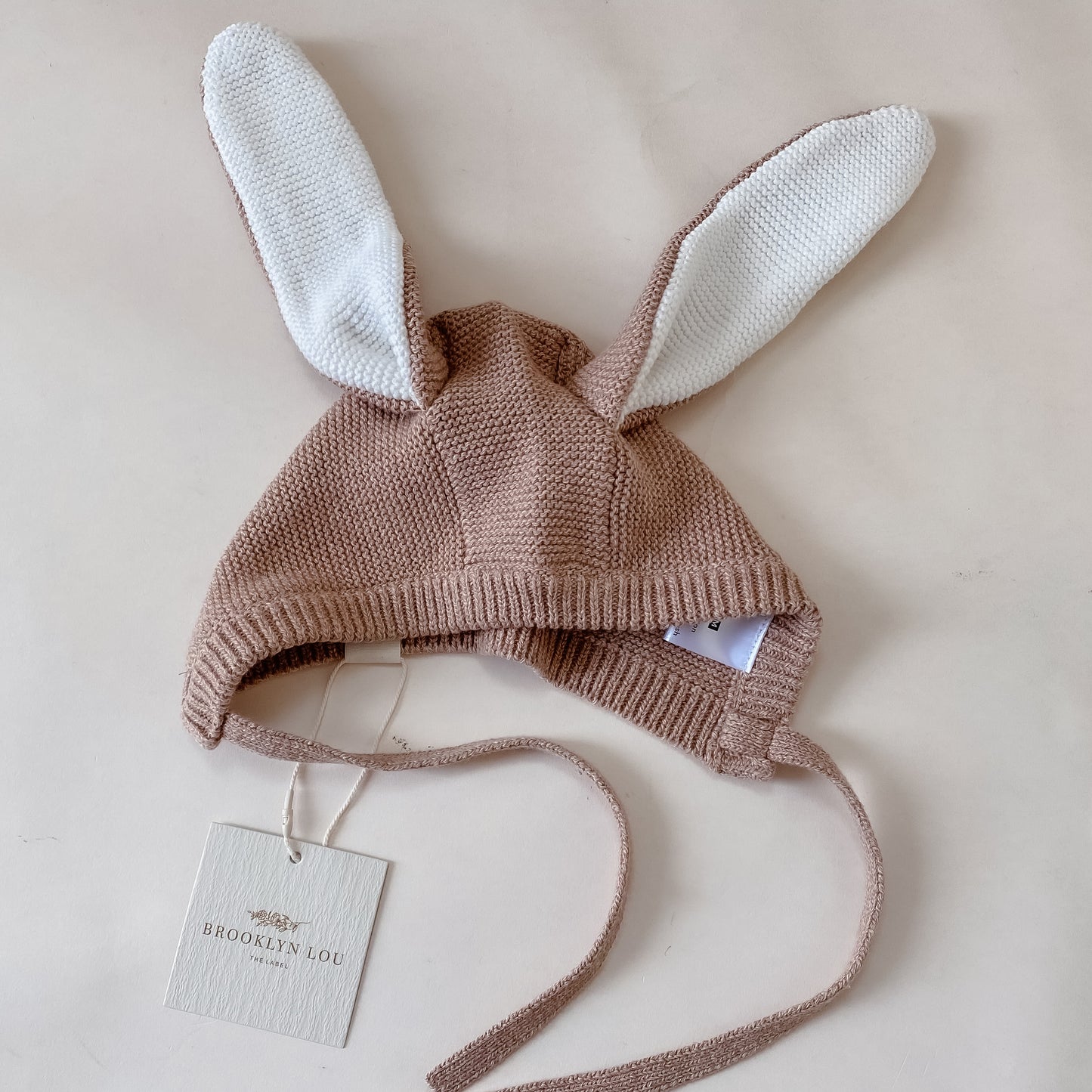Little Bunny Bonnet - Biscuit