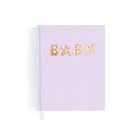 Mini Baby Book - Lilac