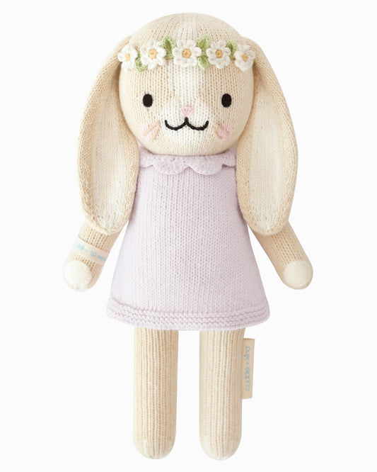 Hannah the bunny (violet dress) - Little 13"
