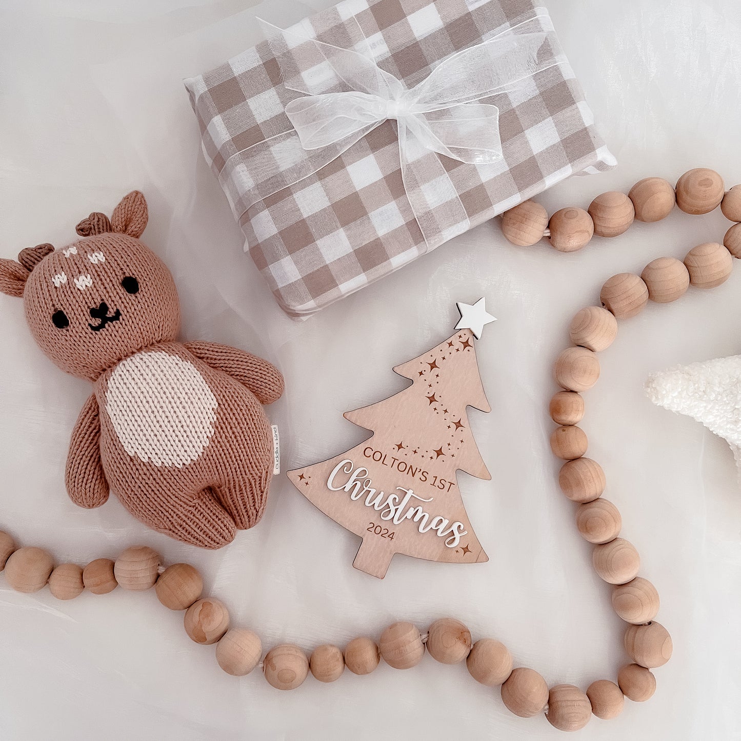 My First Christmas Plaque - Personalised