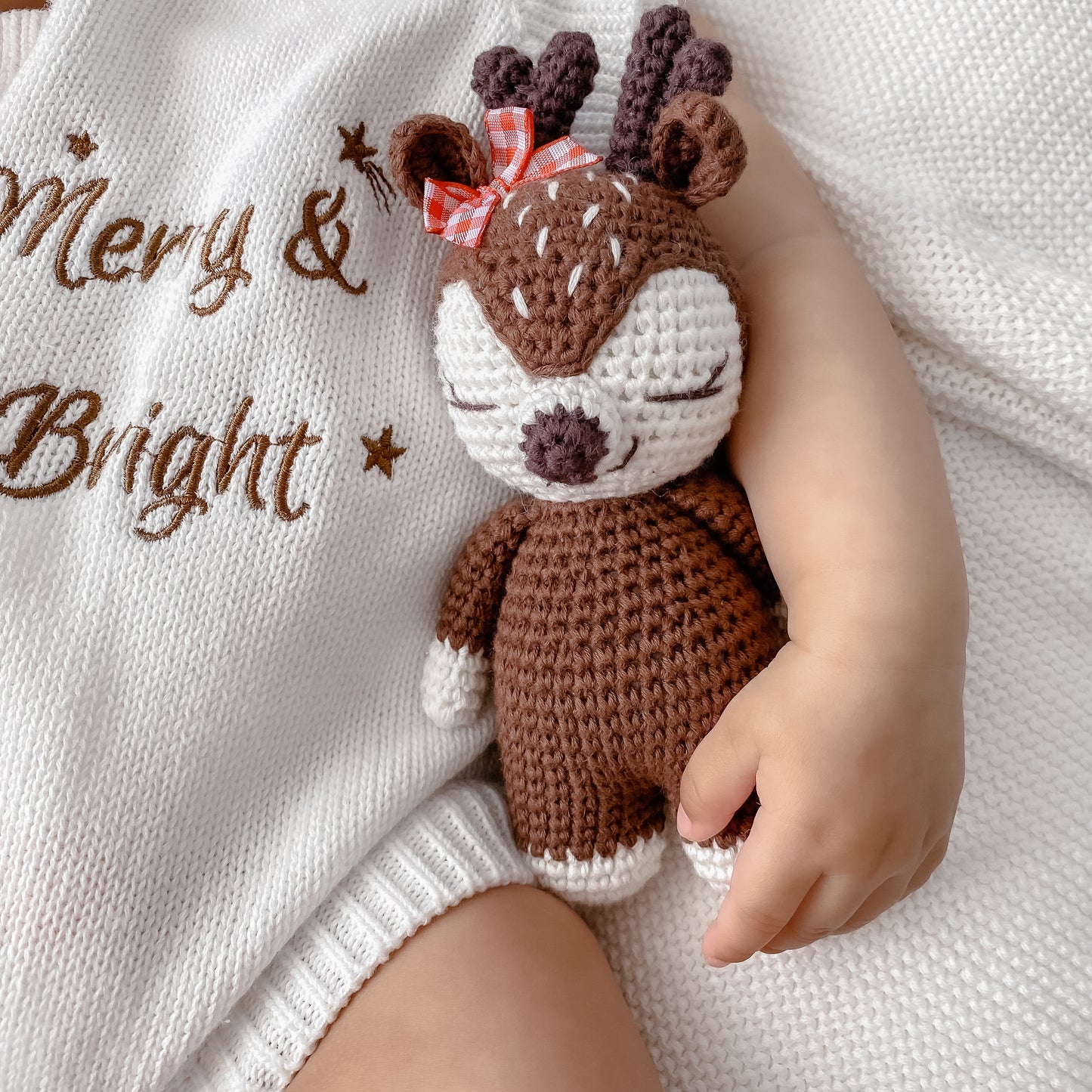 Reindeer Crochet Plush Toy