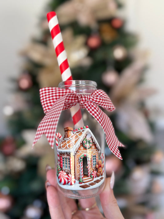 Santa's Milk Bottle (no lid)
