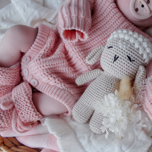 Lola the Lamb Crochet Plush Pal