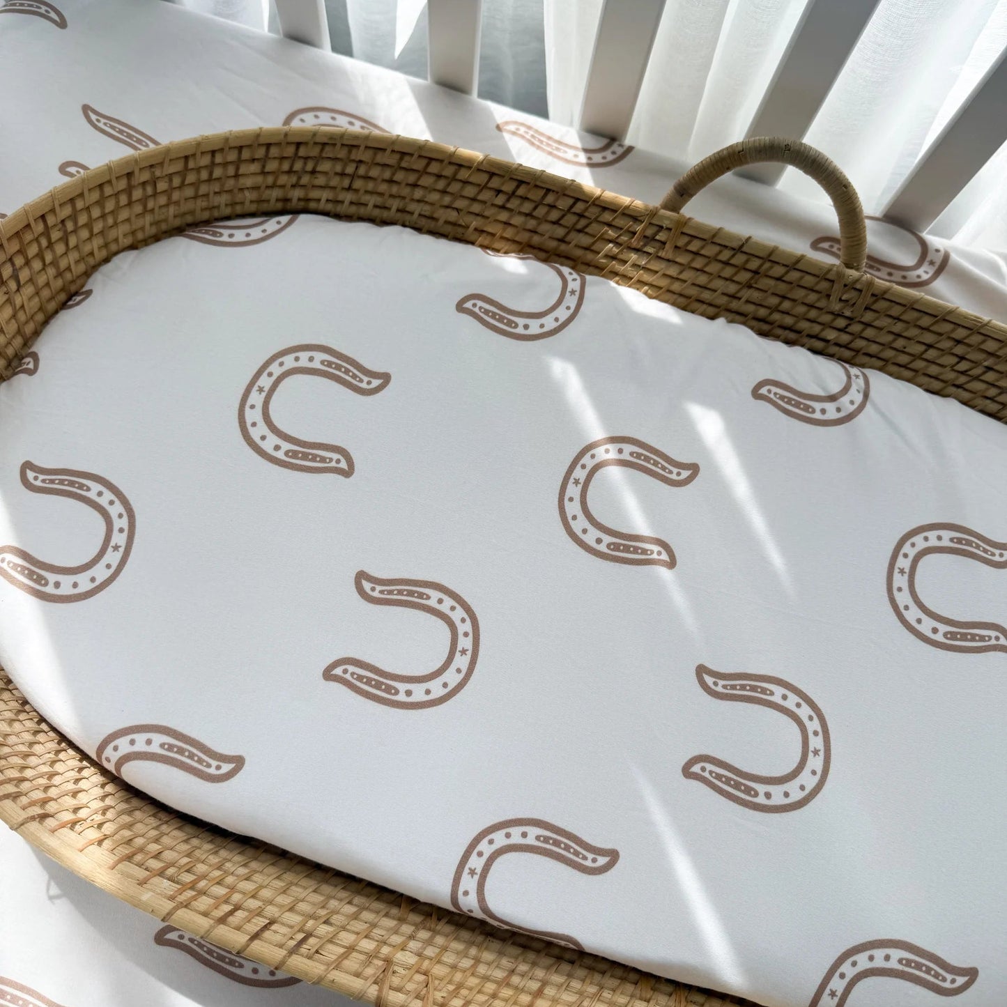 BASSINET SHEET | Western Horse Shoe