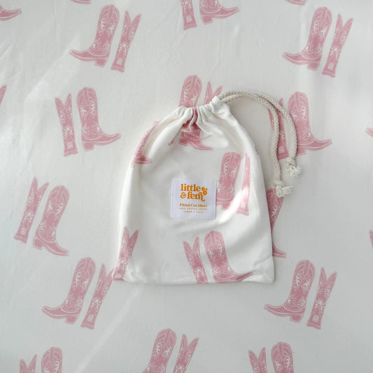 COT SHEET | Pink Cowgirl Boots
