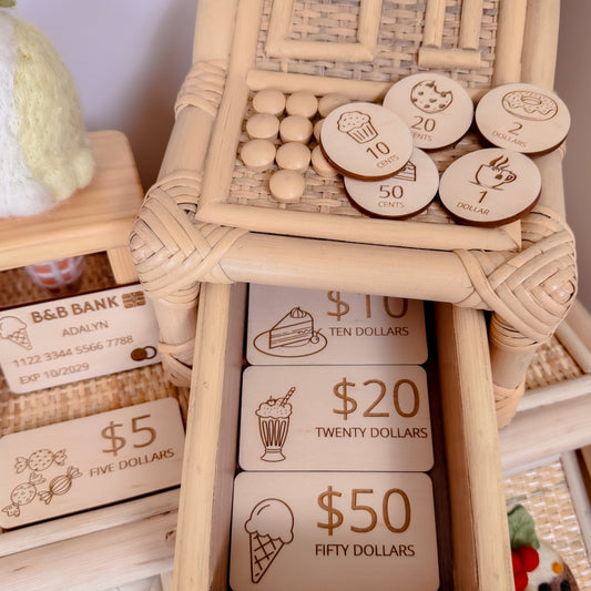 PLAY MONEY | Cafe Themed