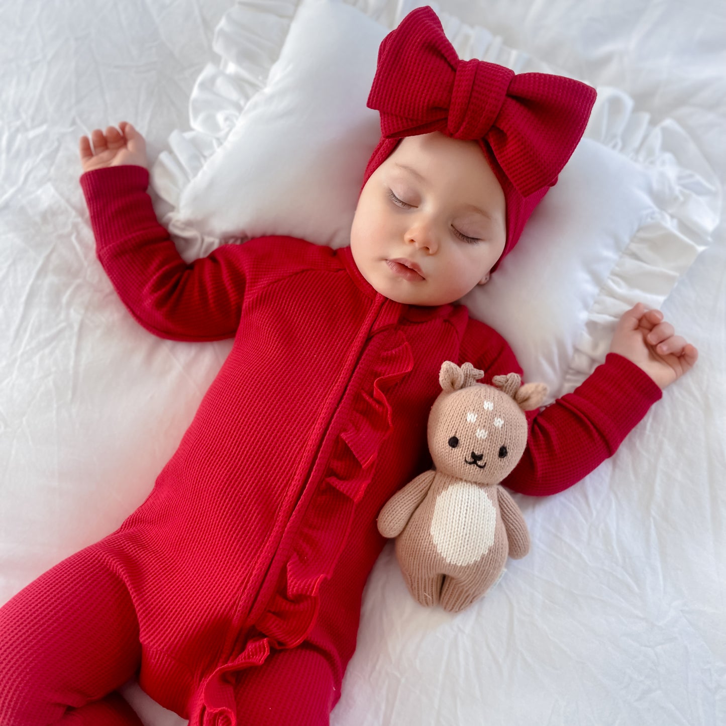 Oversized Topknot - Rudolph Waffle